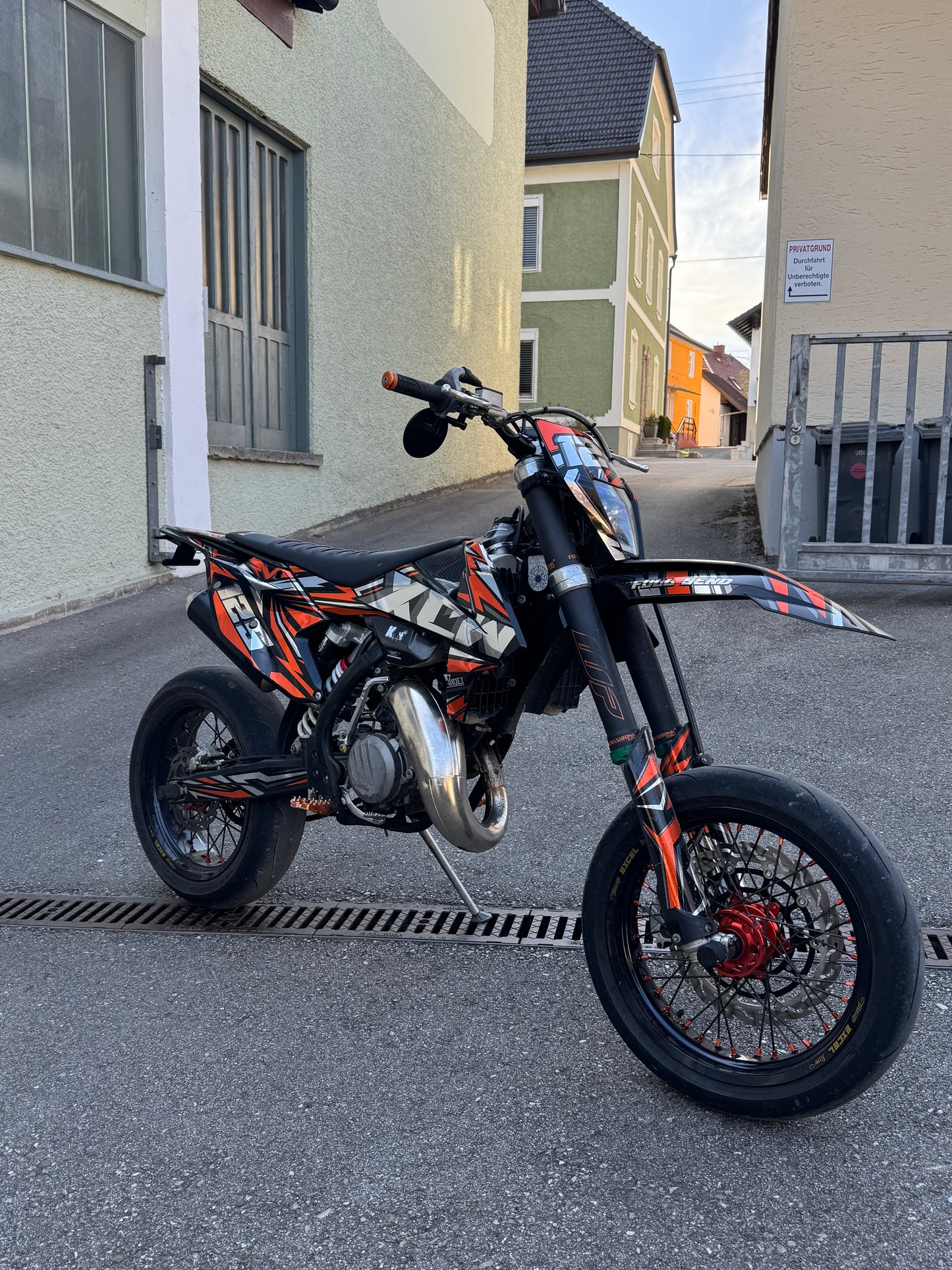 Klapp & Abnehmbarer Kennzeichenhalter KTM