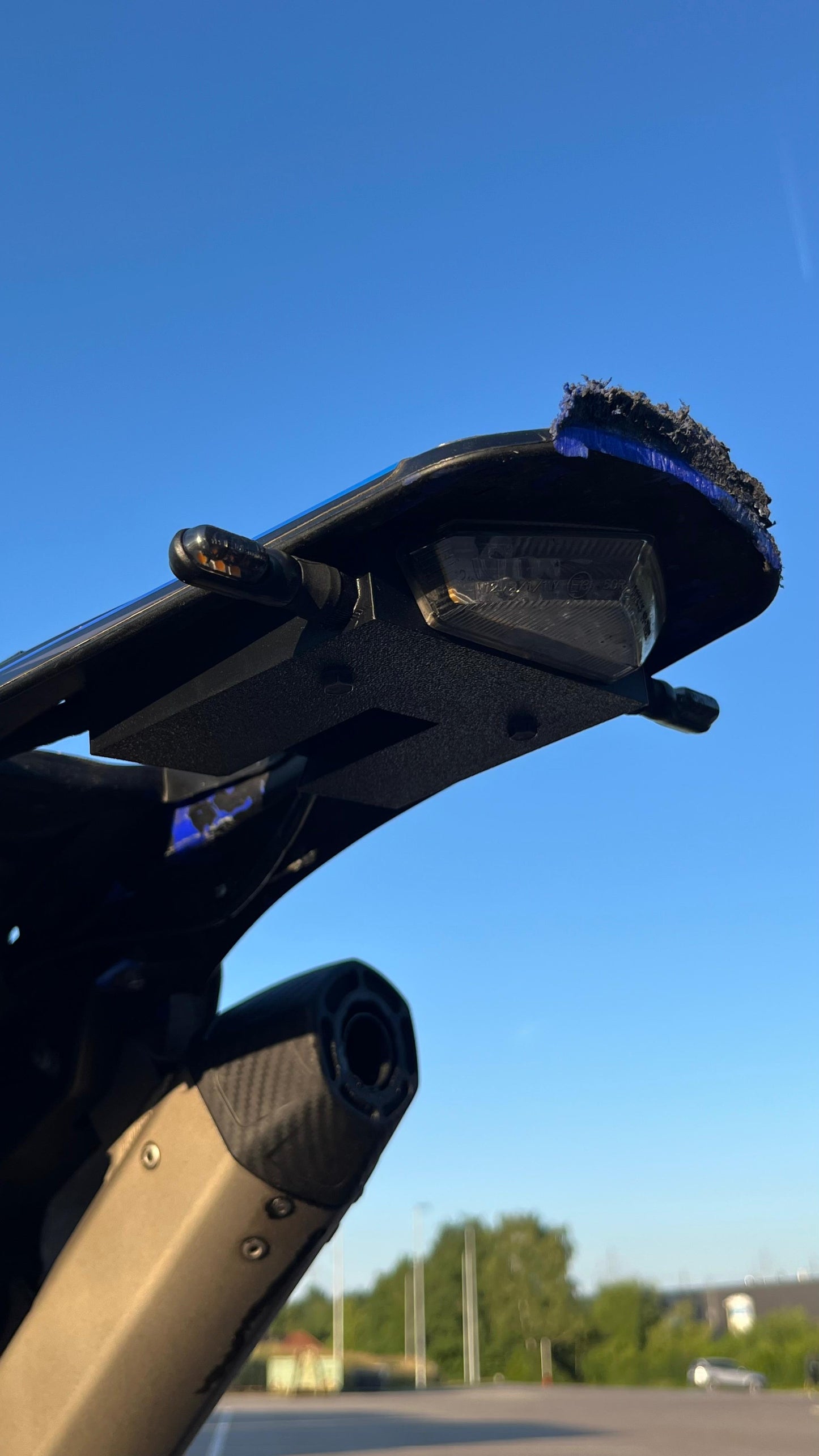 Kennzeichenhalter Sherco