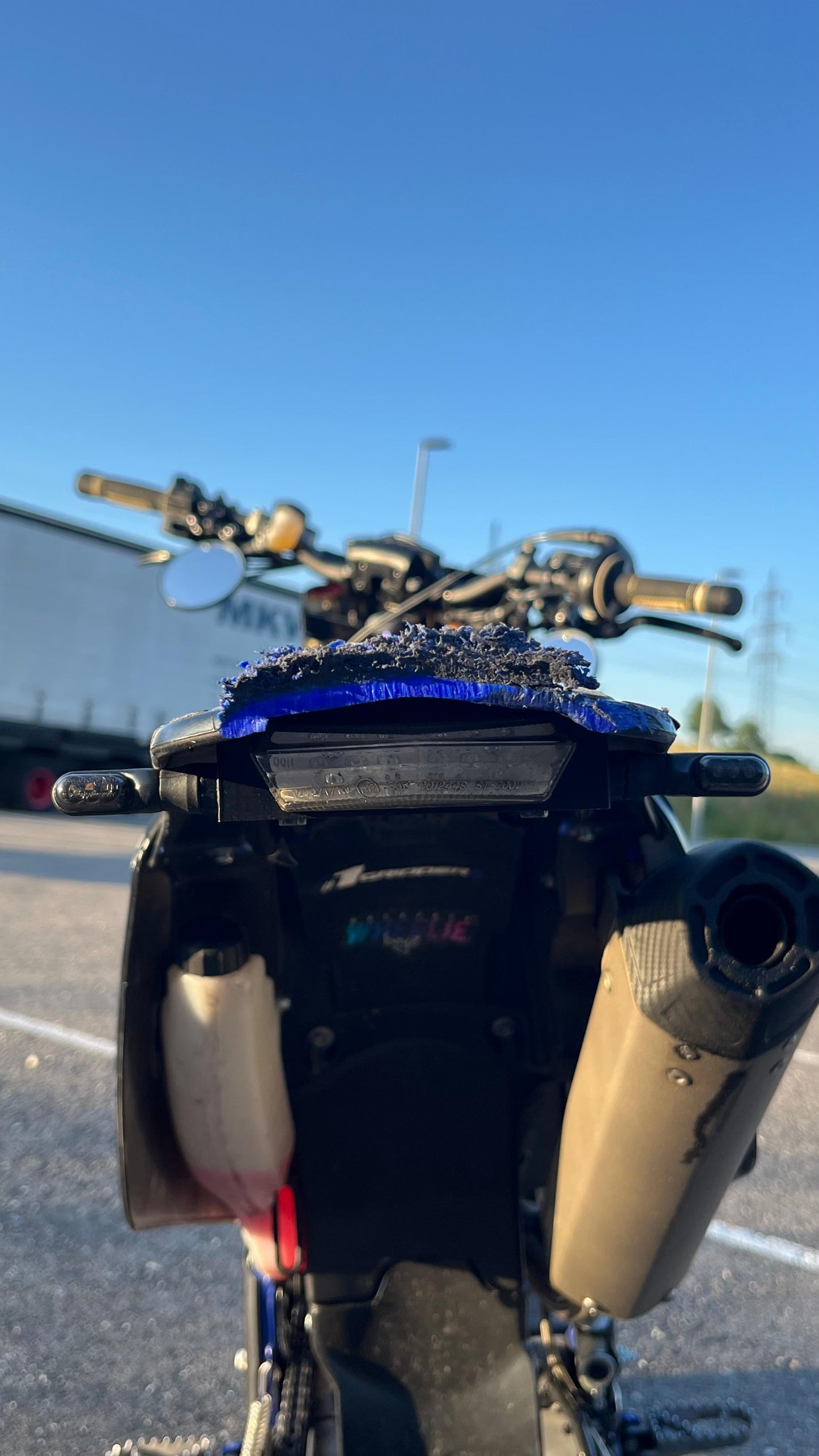 Kennzeichenhalter Sherco
